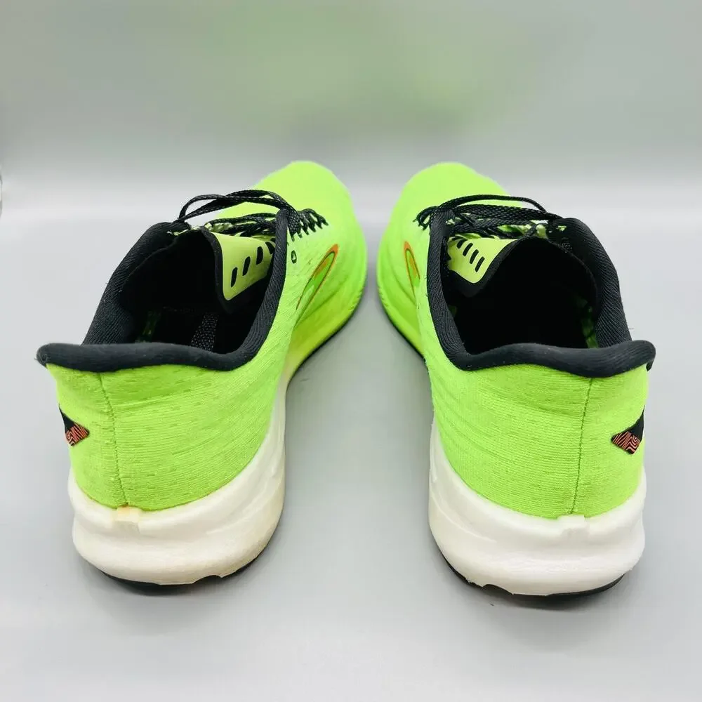 Brooks Shoes Mens 12 Green Mesh Hyperion Road Running Athletic Sneakers Comfort
